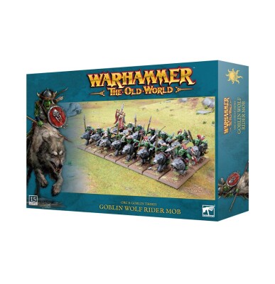 OLD WORLD ORC &amp; GOBLIN TRIBES: GOBLIN WOLF RIDER MOB детальное изображение THE OLD WORLD WARHAMMER Age of Sigmar