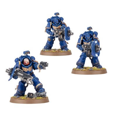 Игровой набор Warhammer 40000 - SPACE MARINES: ERADICATOR SQUAD WITH HEAVY BOLTERS детальное изображение Ультрамарины Космические Десантники
