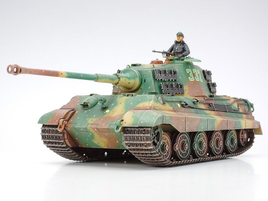 Scale model 1/35 German tank King Tiger Tamiya 35164 детальное изображение Бронетехника 1/35 Бронетехника