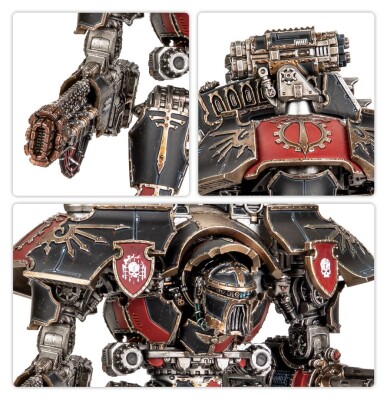 Ігровий набір Warhammer 40000 - HORUS HERESY: LEGIONS IMPERIALIS - MECHANICUM: WARLORD TITAN W/VOLKITE &amp; MACRO GAT детальное изображение Ересь Хоруса WARHAMMER 40,000