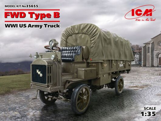 FWD Type B, WWI US Army Truck детальное изображение Автомобили 1/35 Автомобили