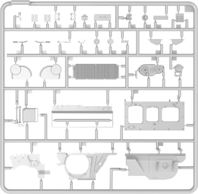 Збірна модель 1/35 Танк Т-44 з інтер'єром Miniart 35356 детальное изображение Бронетехника 1/35 Бронетехника