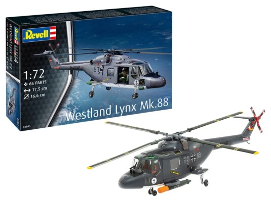 Збірна модель 1/72 Вертоліт Westland Lynx Mk.88A Revell 03805 детальное изображение Вертолеты 1/72 Вертолеты