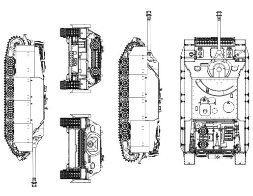 Збірна модель 1/35  Німецький танк Ягдпанцер IV L48 Border Model BT-016 детальное изображение Бронетехника 1/35 Бронетехника