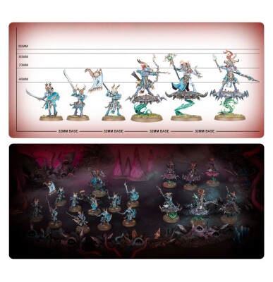 Ігровий набір Warhammer AGE SIGMAR - DISCIPLES OF TZEENTCH: SPEARHEAD: TZAANGOR WARFLOCK детальное изображение Тзинчиты Хаос