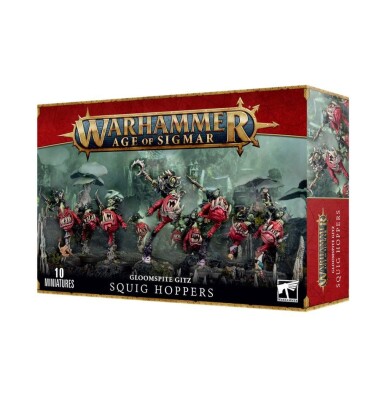 GLOOMSPITE GITZ: SQUIG HOPPERS детальное изображение Мракобесные Гоблины Разрушение