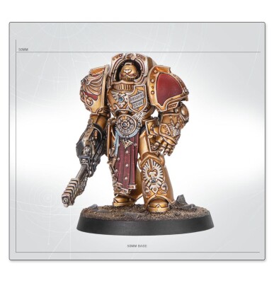 Игровой набор Warhammer 40000 - HORUS HERESY: CUSTODES - AQUILON TERMINATOR SODALITY детальное изображение Ересь Хоруса WARHAMMER 40,000