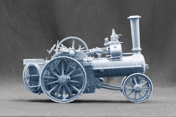 3D-печатная масштабная модель 1/35 1901 Burrell Compound Traction Engine ScaleX SX-35001 детальное изображение Тракторы Гражданская техника