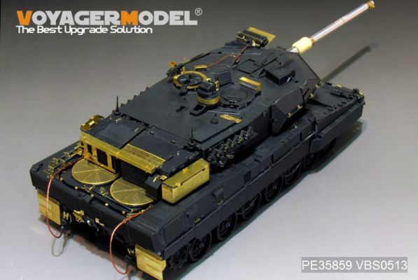 Modern German Leopard 2A7 Basic(MENG TS 35-027) детальное изображение Фототравление Афтермаркет