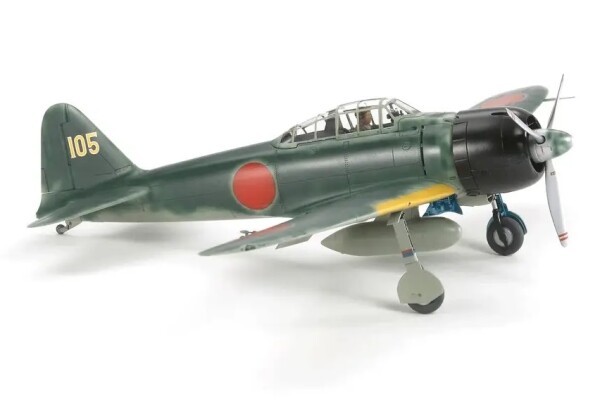 Збірна модель 1/48 Mitsubishi A6M3/3a Zero Fighter (Zeke) Tamiya 61108 детальное изображение Самолеты 1/48 Самолеты