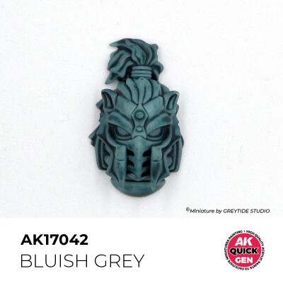 Acrylic paint BLUISH GREY QUICK GEN COLOR AK-interactive AK 17042 детальное изображение QUICK GEN COLOR Краски