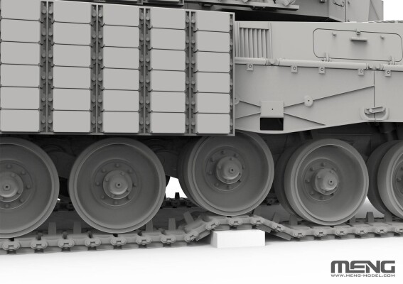 Збірна модель 1/35 Німецький основний бойовий танк Леопард 2A4 (Україна) Meng TS-058 детальное изображение Бронетехника 1/35 Бронетехника