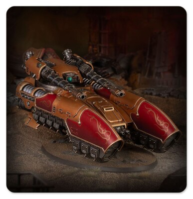 Ігровий набір Warhammer 40000 – HORUS HERESY: LEGIO CUSTODES – CALADIUS GRAV-TANK детальное изображение Ересь Хоруса WARHAMMER 40,000