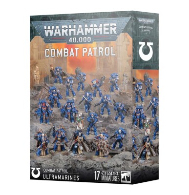 Ігровий набір Warhammer 40000 - COMBAT PATROL - ULTRAMARINES детальное изображение Ультрамарины Космические Десантники