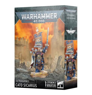 Ігровий набір Warhammer 40000 - ULTRAMARINES - CATO SICARIUS детальное изображение Ультрамарины Космические Десантники