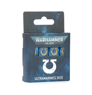 Ігрові куби WARHAMMER 40000: ULTRAMARINES DICE детальное изображение Кубы WARHAMMER 40,000