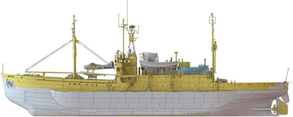 Збірна модель 1/250 Японський криголам «Soya» Hasegawa 68080 детальное изображение Гражданский флот Флот