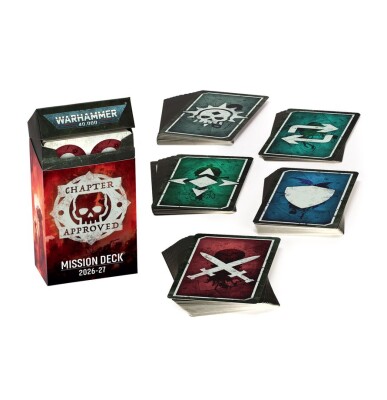 Карты WARHAMMER 40000: CHAPTER APPROVED MISSION DECK ENG детальное изображение Кодексы и правила Warhammer Художественная литература