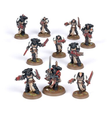 Ігровий набір Warhammer 40000 - COMBAT PATROL - BLACK TEMPLARS детальное изображение Чёрные Храмовники Космические Десантники