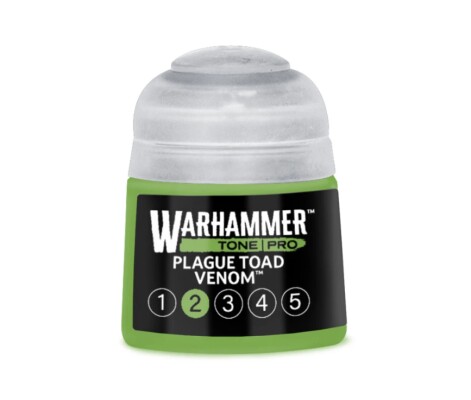 Акриловая краска Warhammer Tone Pro: Plague Toad Venom 2 детальное изображение Акриловые на водной основе  Краски