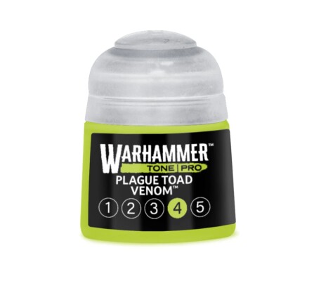 Акриловая краска Warhammer Tone Pro: Plague Toad Venom 4 детальное изображение Акриловые на водной основе  Краски