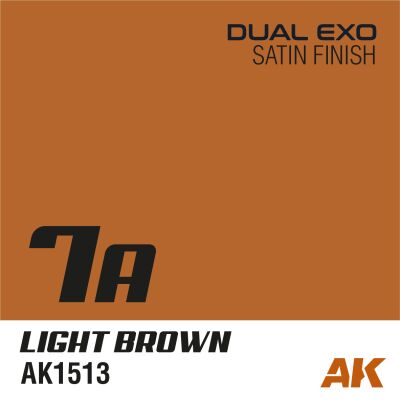 Dual exo 7a – light brown 60ml детальное изображение AK Dual EXO Краски