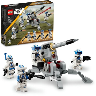 Конструктор LEGO Star Wars Боевой отряд бойцов-клонов 501-го легиона 75345 детальное изображение Star Wars Lego