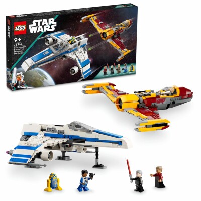 LEGO Star Wars New Republic E-Wing Fighter vs Shin Hati Starfighter 75364 детальное изображение Star Wars Lego