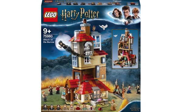 LEGO Harry Potter Attack on the Burrow 75980 детальное изображение Harry Potter Lego