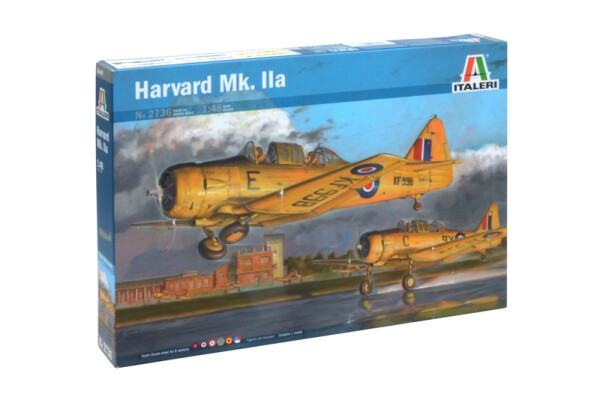 Сборная модель 1/48 Самолет HARVARD Mk.IIA Италери 2736 детальное изображение Самолеты 1/48 Самолеты