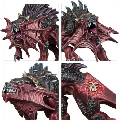 Игровой набор Warhammer AGE OF SIGMAR SPEARHEAD: BLADES OF KHORNE - FANGS OF THE BLOOD GOD детальное изображение Кхорниты Хаос