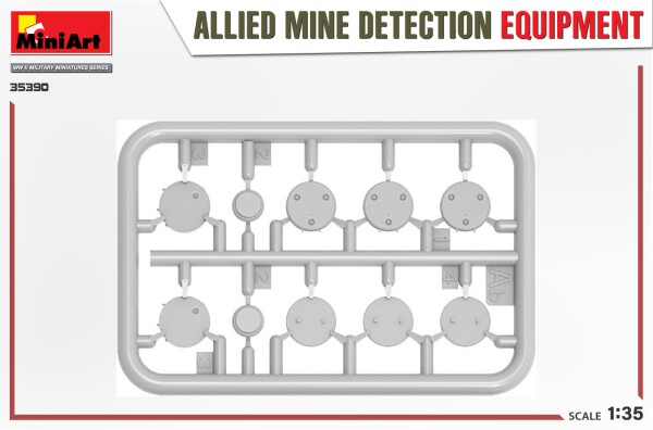 Set 1/35 Allied Mine Detection Equipment Miniart 35390 детальное изображение Аксессуары Диорамы