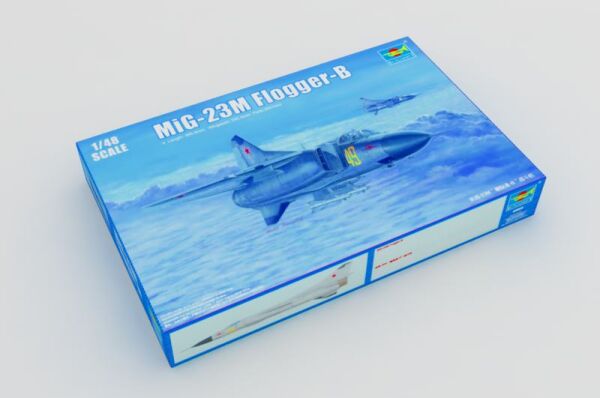 Збірна модель 1/48 Літак MiG-23M Flogger-B Trumpeter 02853 детальное изображение Самолеты 1/48 Самолеты