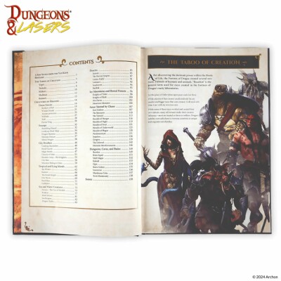 Книга бестіарій THE WORLD OF DEUSLAIR (EN) Archon DNL0080 детальное изображение Настольные игры Archon