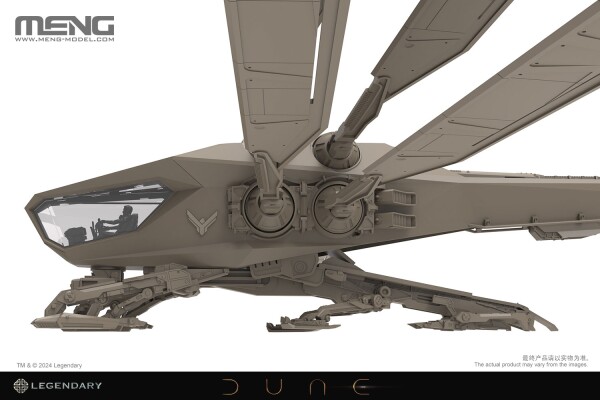 Scale model 1/72 Dune Atreides Ornithopter Meng DS-007 детальное изображение Фантастика Космос