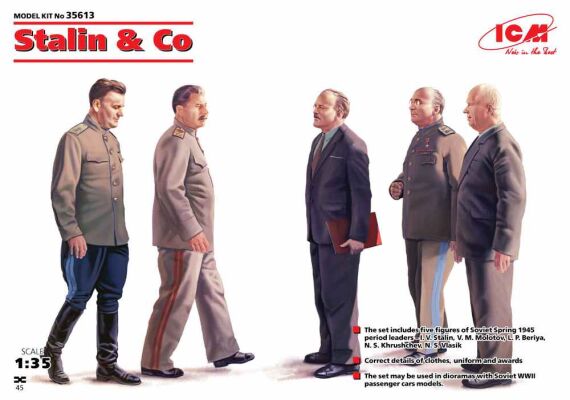 Сталин и Ко детальное изображение Фигуры 1/35 Фигуры