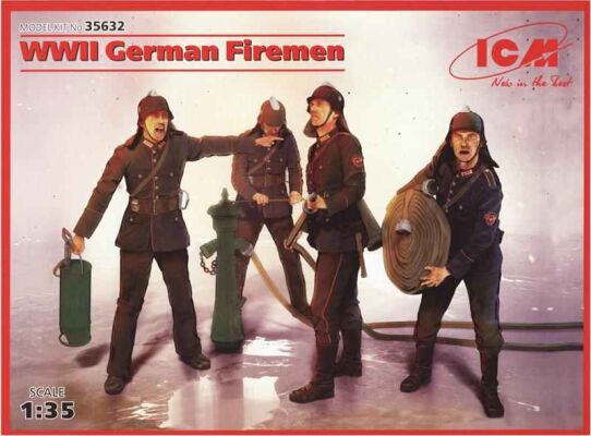 WWII German Firemen детальное изображение Фигуры 1/35 Фигуры