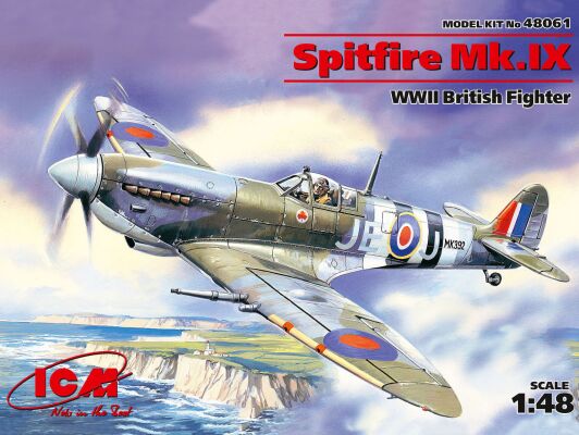 Spitfire Mk.IX детальное изображение Самолеты 1/48 Самолеты