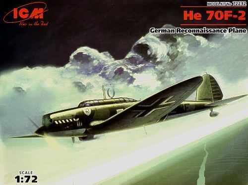 Heinkel He 70F-2 Німецький літак-розвідник детальное изображение Самолеты 1/72 Самолеты