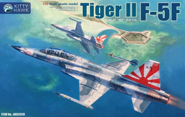 Scale model 1/32 Airplane F-5F &quot;Tiger II&quot; Zimi 32019 детальное изображение Самолеты 1/32 Самолеты