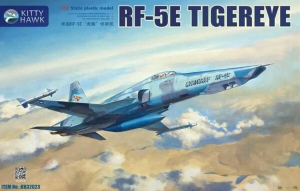 Збірна модель 1/32 Літак RF-5E &quot;Tiger eye&quot; Zimi 32023 детальное изображение Самолеты 1/32 Самолеты