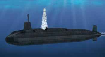 Збірна модель 1/350 Британський підводний човен Royal Navy SSBN HMS Vanguard S-28 Bronco NB5014 детальное изображение Подводный флот Флот