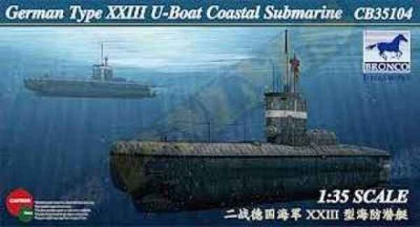 German U- XXIII Coastal Submarine детальное изображение Подводный флот Флот