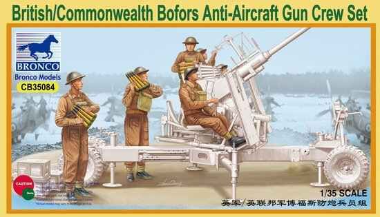 British/Commonwealth Bofors Gun Crew Set детальное изображение Фигуры 1/35 Фигуры