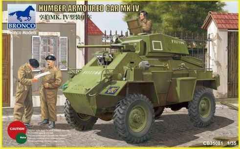 Scale model 1/35 armored car Humber Mk.IV Bronco 35081 детальное изображение Бронетехника 1/35 Бронетехника