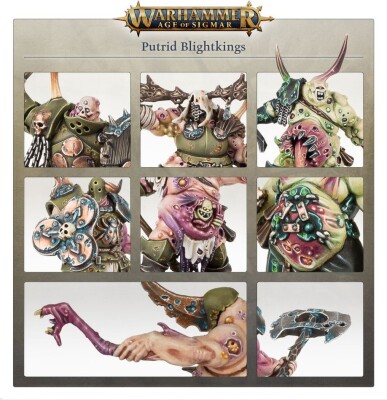 MAGGOTKIN OF NURGLE: PUTRID BLIGHTKINGS детальное изображение Нурглиты  Хаос