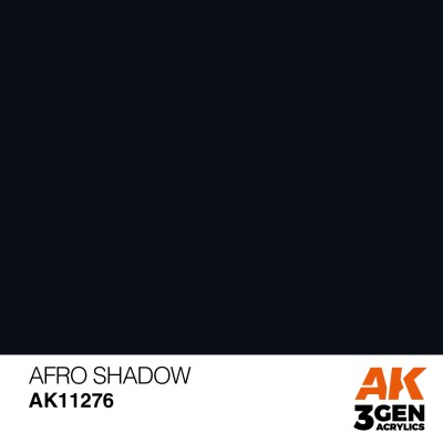 Acrylic paint AFRO SHADOW – COLOR PUNCH AK-interactive AK11276 детальное изображение General Color AK 3rd Generation
