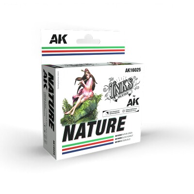 NATURE – INK SET AK-interactive AK16025 детальное изображение Наборы красок Краски