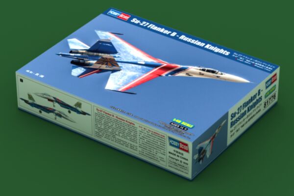 Сборная модель истребителя Су-27 Flanker B детальное изображение Самолеты 1/48 Самолеты