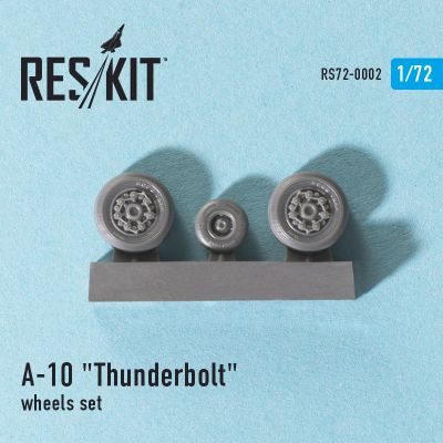 A-10 &quot;Thunderbolt&quot; wheels set (1/72) детальное изображение Смоляные колёса Афтермаркет